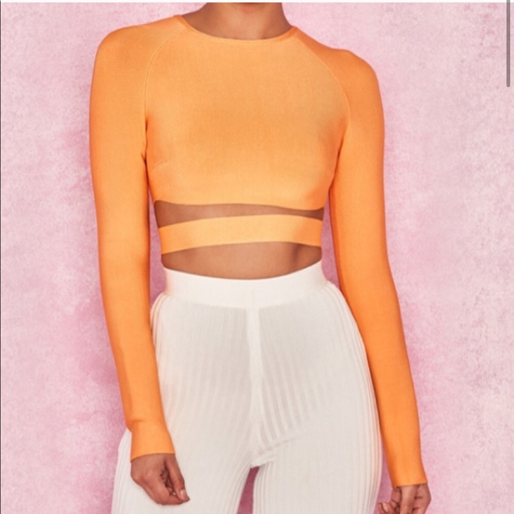 House of CB orange top